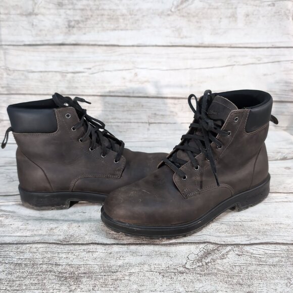 Blundstone Lace-Up Leather Boots Brown Work Casual Ankle Shoes – Men’s 8 - Picture 8 of 11